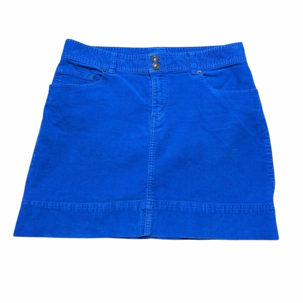 PATAGONIA Corduroy Skirt Blue Size 12